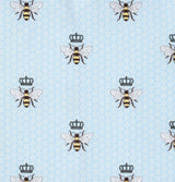 Queen Bee Luxe Pima Short Set - Blue