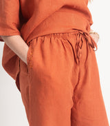 Linen Kurta PJ Set