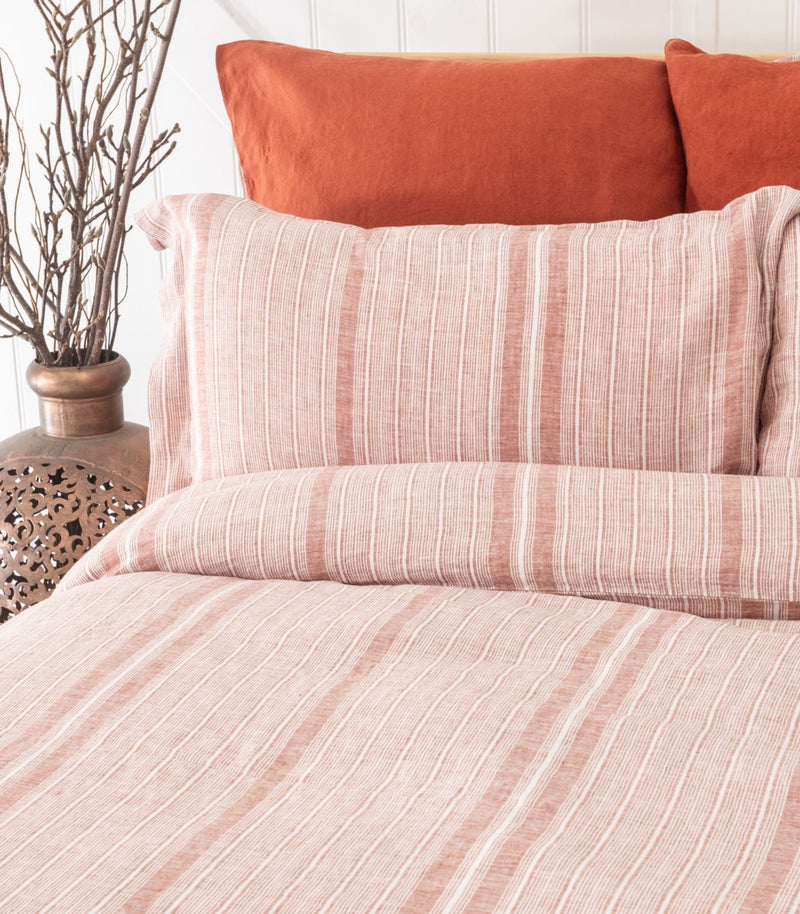 Linen Plain Quilt Cover Set