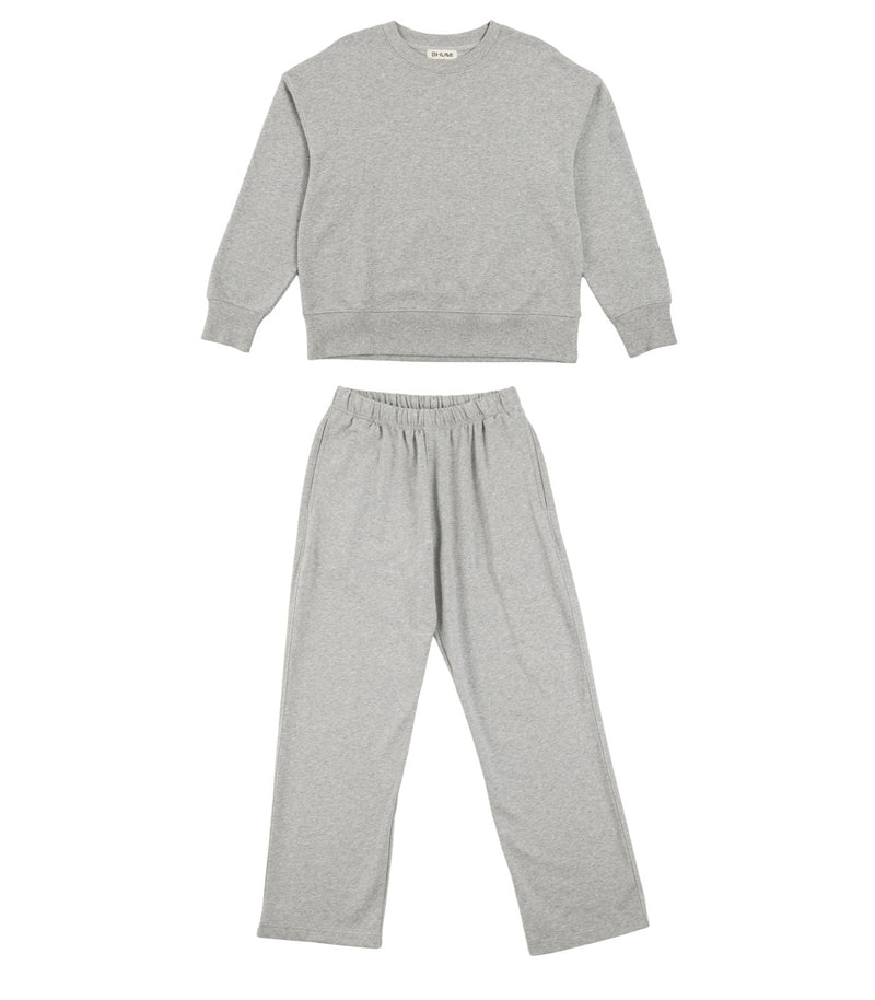 Sweatshirt and Wide Leg Track Pant - Fleece Pack