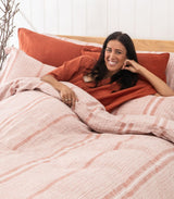Linen Plain Quilt Cover Set