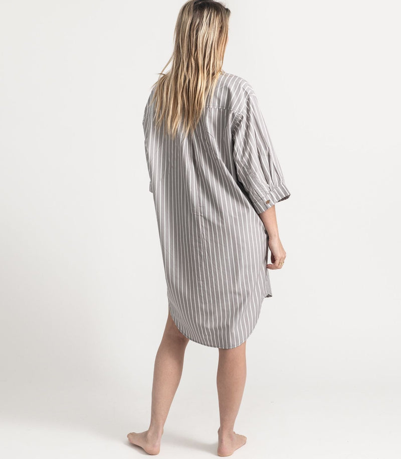 Percale - Night Shirt - Stripe