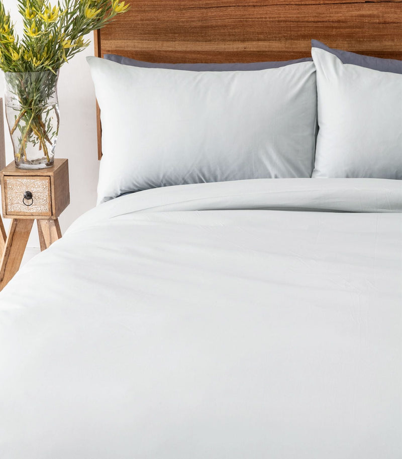 Sateen Plain Quilt Cover Set