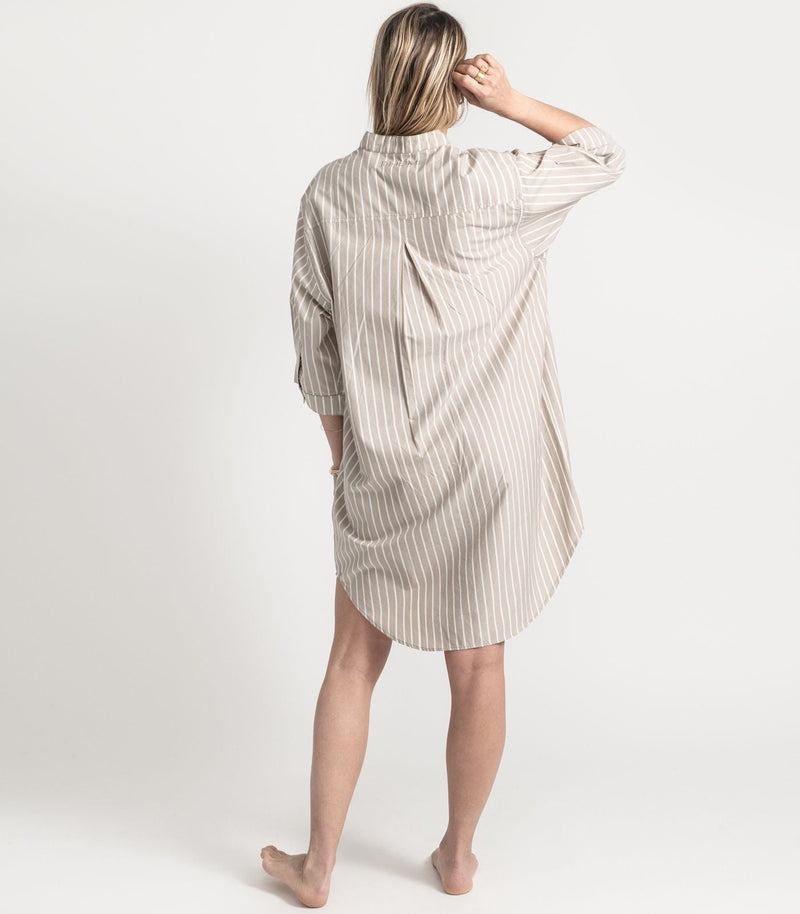Percale - Night Shirt - Stripe