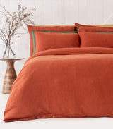 Linen Plain Quilt Cover Set