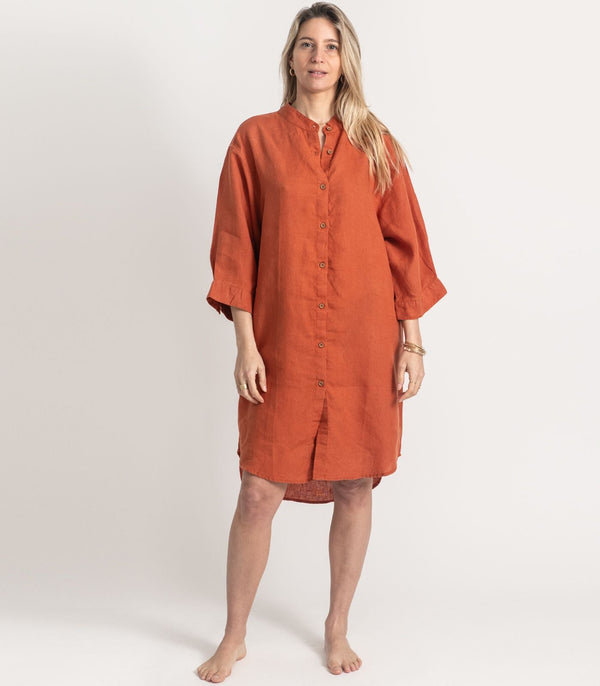 Linen Night Shirt