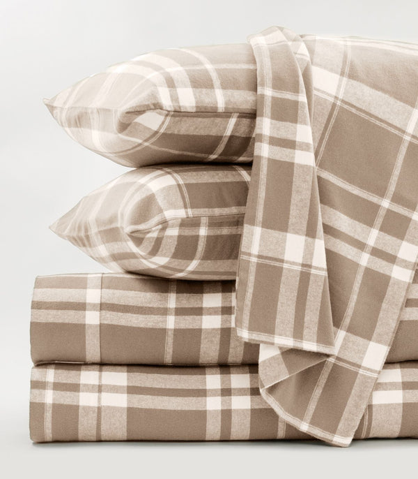 Flannelette Sheet Set - Plaid