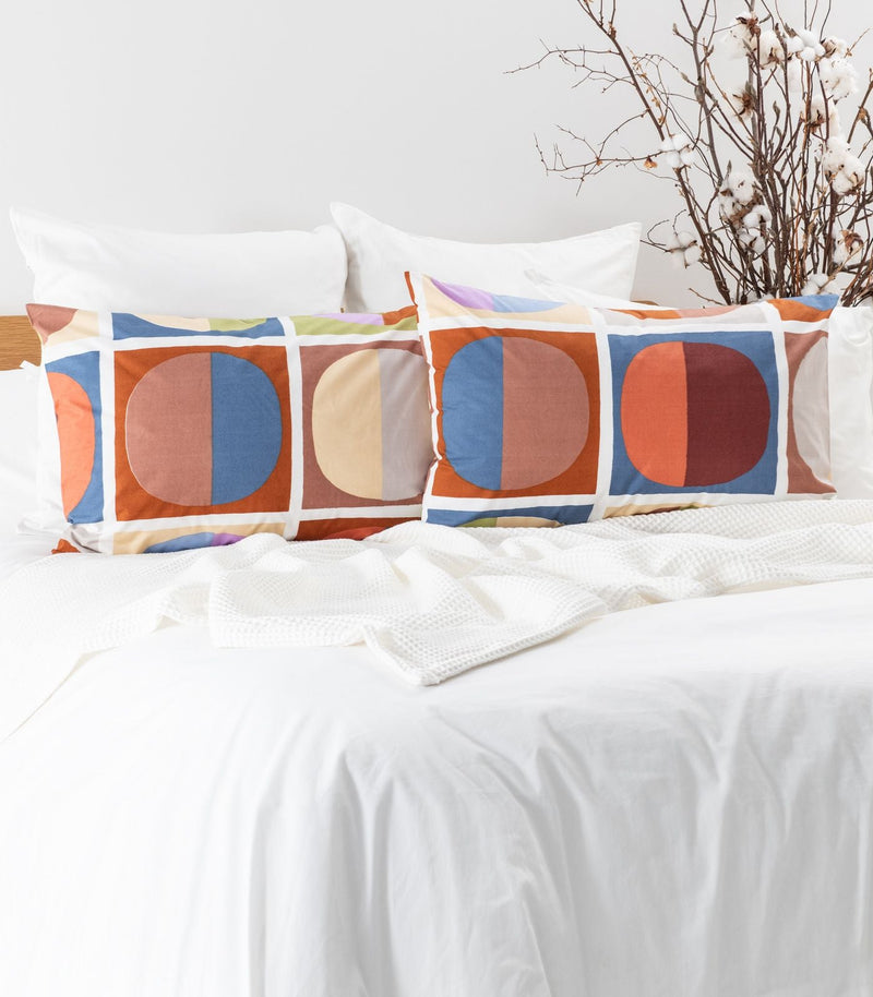Sateen Quilt Cover Set - Printed