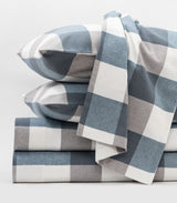 Flannelette Sheet Set - Check