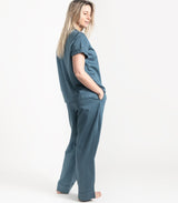 Sateen Short Sleeve PJ Set