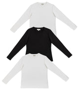 Men’s Basic Long Sleeve Top (3 Pack)