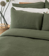 Linen Plain Quilt Cover Set