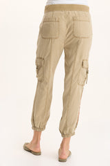 Darri Embroidered Pull-on Soft Twill Jogger