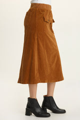Alto Corduroy Midi Skirt