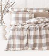 Flannelette Sheet Set - Check