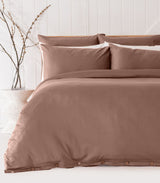 Sateen Plain Quilt Cover Set