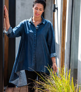 Denim Long Shirt