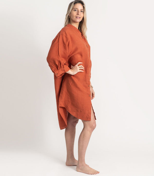Linen Night Shirt