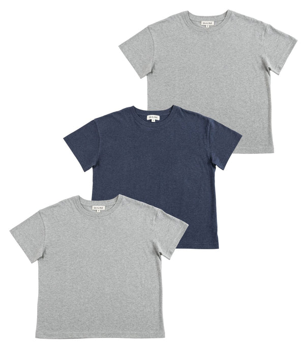 Oversized Boxy Tee (3 Pack) - New Arrival
