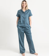 Sateen Short Sleeve PJ Set