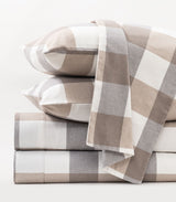 Flannelette Sheet Set - Check