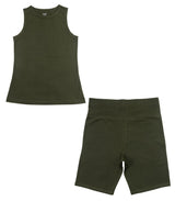 Bike Short & Tank Top