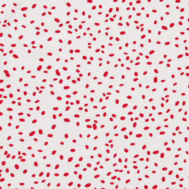 Confetti Dot Pima Knit Night Shirt - Red