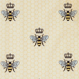 Queen Bee Luxe Pima Shawl Collar Robe - Honey