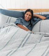 Linen Plain Quilt Cover Set