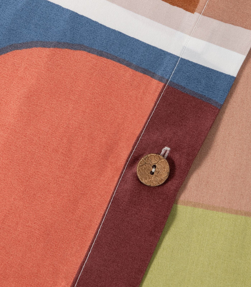 Sateen Quilt Cover Set - Printed