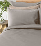 Sateen Plain Quilt Cover Set