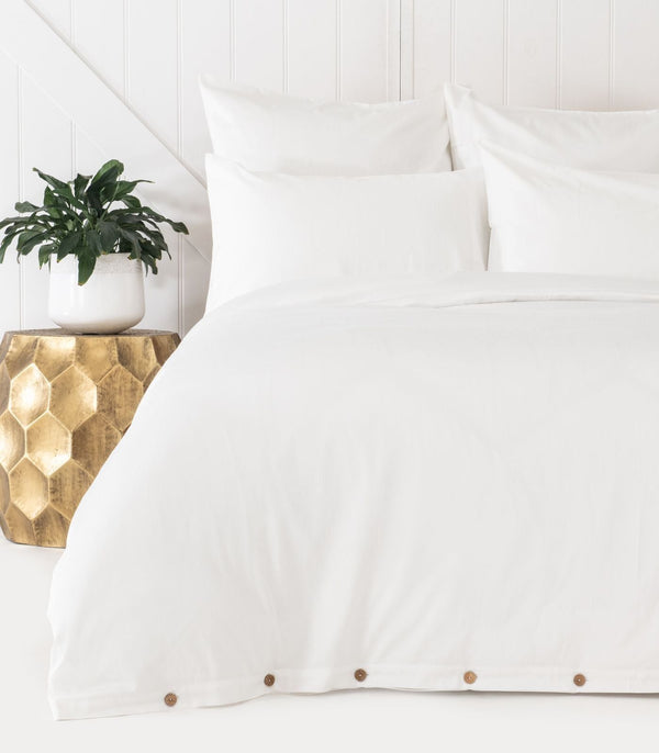 Sateen Quilt Cover Set - Jacquard