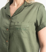 Sateen Short Sleeve PJ Set