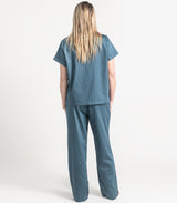 Sateen Short Sleeve PJ Set