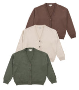 Chunky Knit Cardigan (3 pack)
