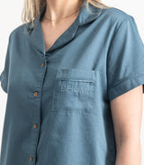 Sateen Short Sleeve PJ Set