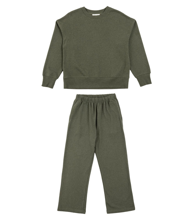 Sweatshirt and Wide Leg Track Pant - Fleece Pack - New Arrival