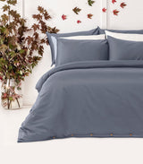 Percale Plain Quilt Cover Set