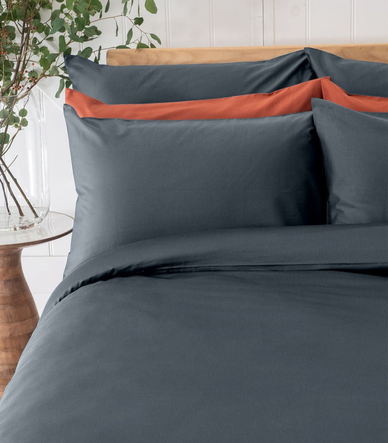 Sateen Plain Quilt Cover Set