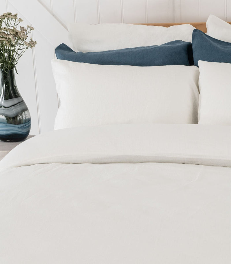 Linen Plain Quilt Cover Set