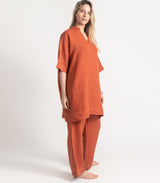 Linen Kurta PJ Set