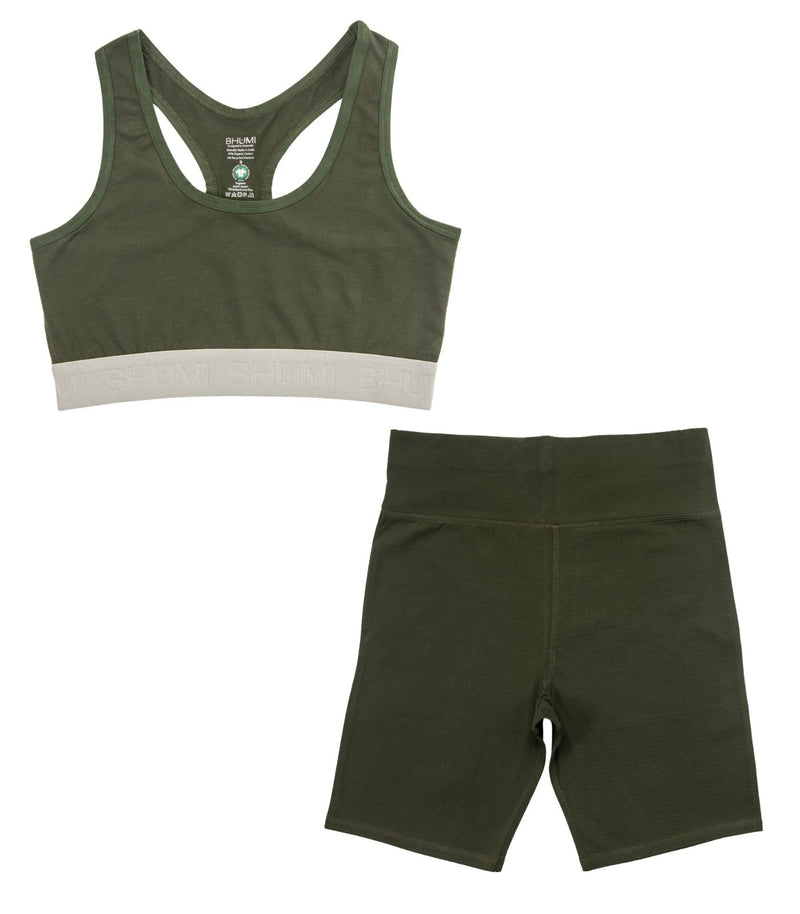 Bike Short & Crop Top