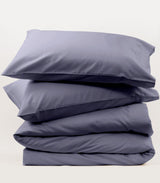 Percale Plain Quilt Cover Set
