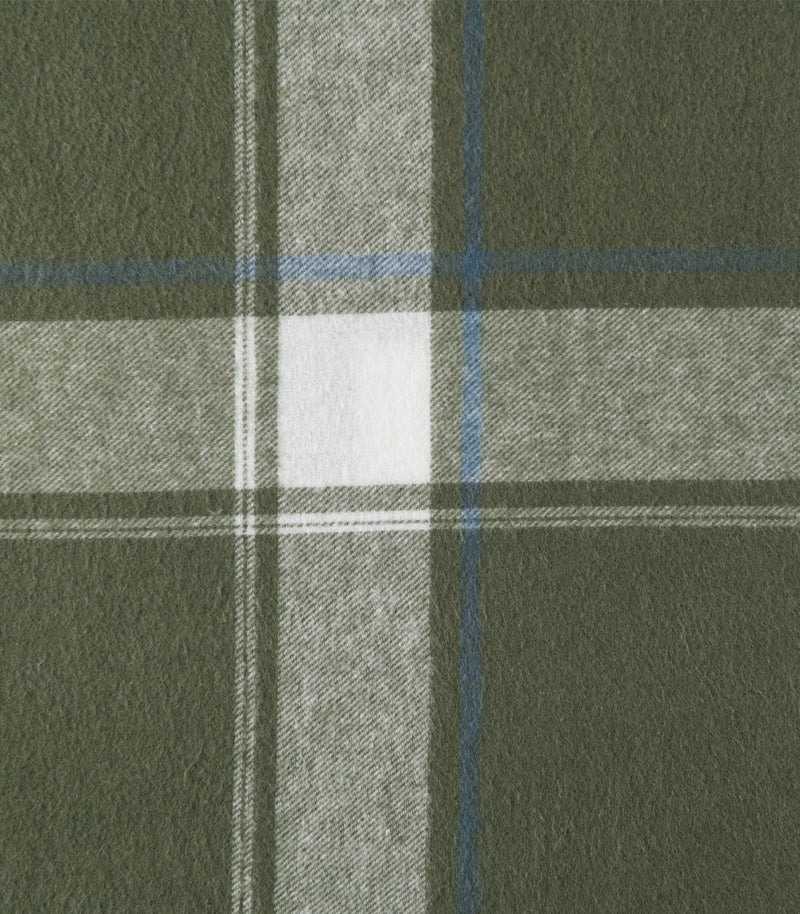 Flannelette Quilt Cover Set - Plaid
