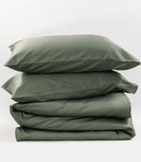 Sateen Plain Quilt Cover Set