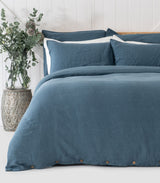 Linen Plain Quilt Cover Set