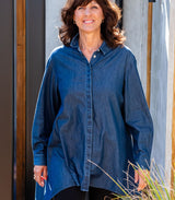 Denim Long Shirt