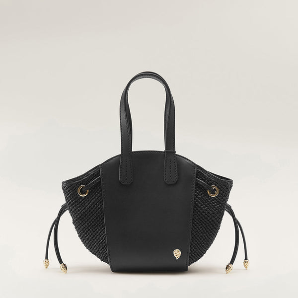 Piaf Tote With Raffia