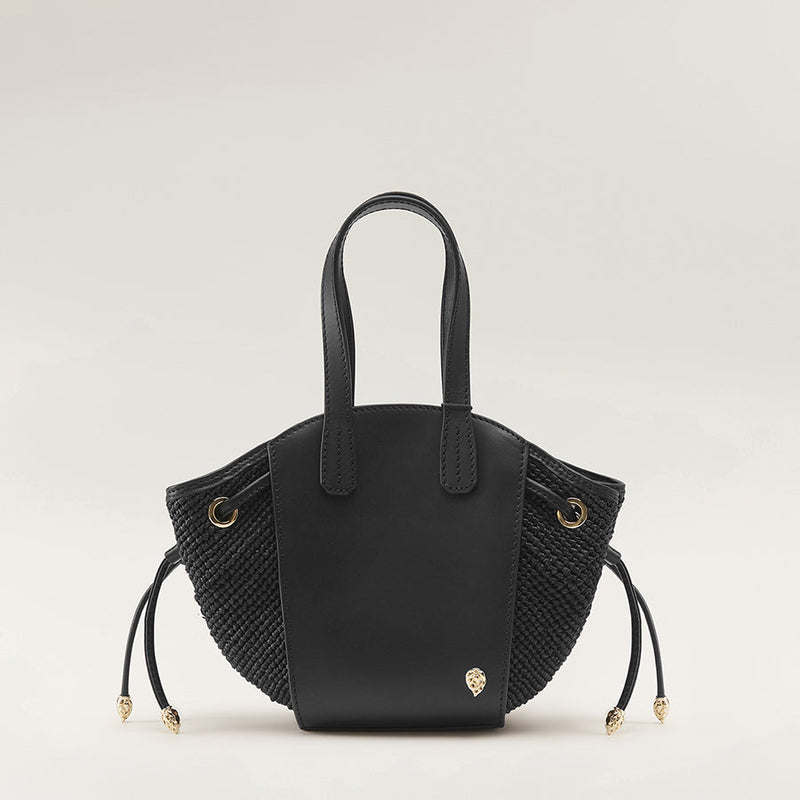 Piaf Tote With Raffia