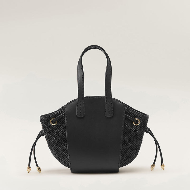 Piaf Tote With Raffia